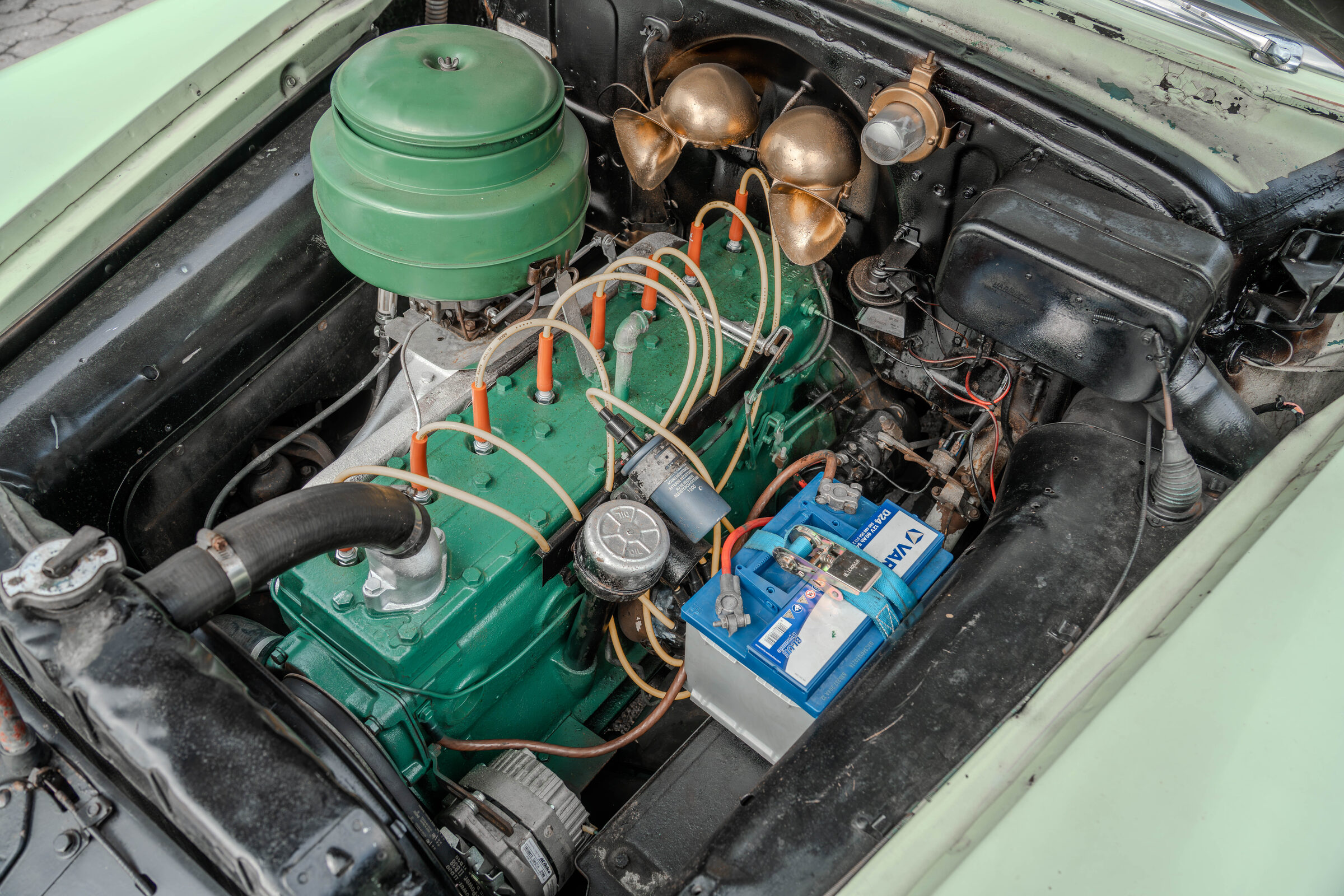 Reihenachtzylinder im 1952 Pontiac Chieftain Eight