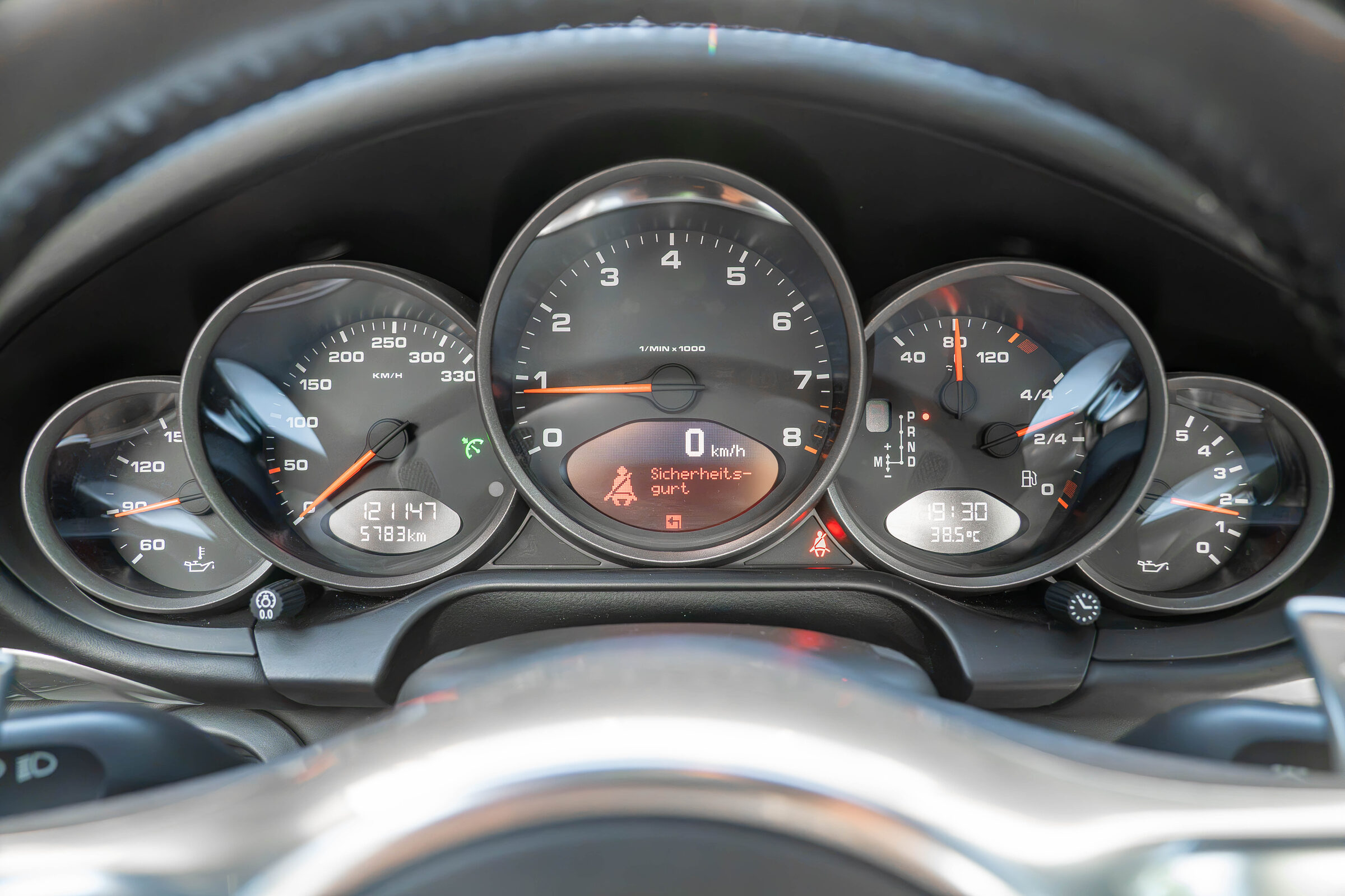 Instrumente mit Kilometerstand